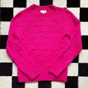 Lucky Brand Pink Knit Sweater M
